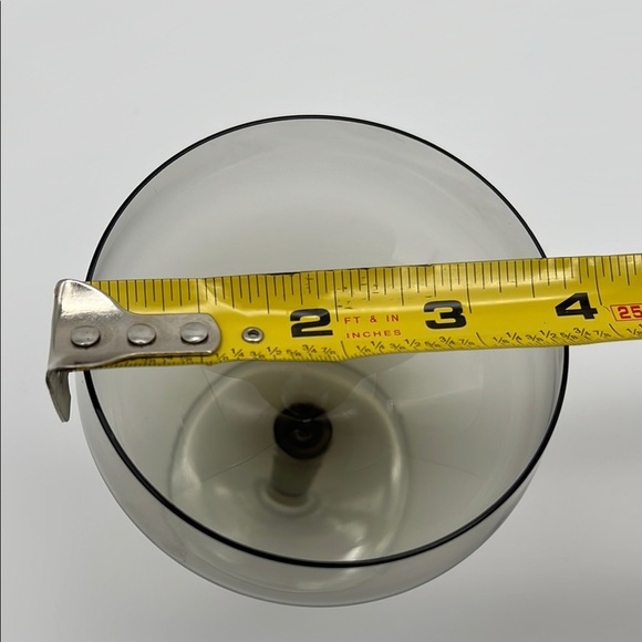 Royal Moselle Nova Smoke Champagne or Tall Sherbet Glasses (set of 3) - Picture 9 of 10